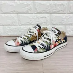 美品 CONVERSE ALL STAR ボタニカル柄 アロハ柄 スニーカー