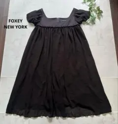 美品✨FOXEY NEWYORK フォクシー フリルドット柄 ブラウス 2024 - メルカリ