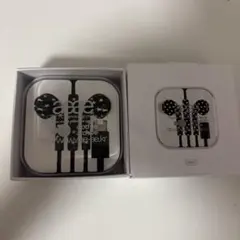aeae イヤホン ドット 有線イヤホン ブラック - メルカリ
