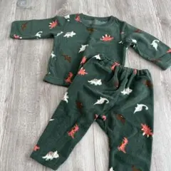 動物柄フリースベビーパジャマ 90
