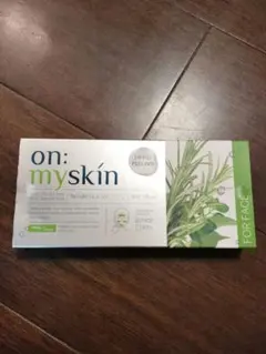 on: myskin　 ハーブピーリング　マスク