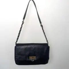 【⁠極美品】HAYNI バルドーネ M ゴールド金具 本革⁠チェーンバッグのサムネイル