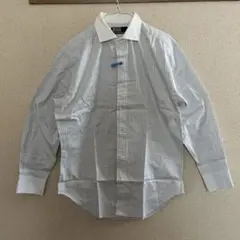 ラルフローレン クレリック シャツ コットン チェック×ホワイト 極美品