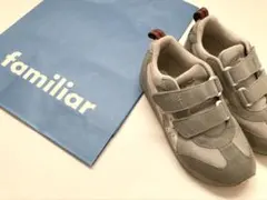 familiar × asics スニーカー 20.0cm グレーのサムネイル