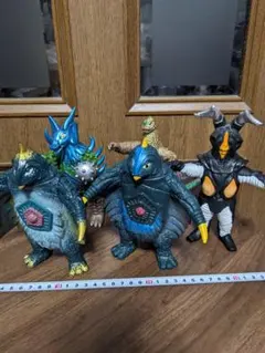 ウルトラマンシリーズ 怪獣フィギュア ソフビ5体セット