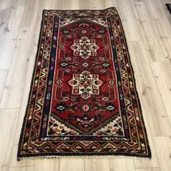 スーパーヴィンテージラグ 手織り絨毯 size:133 x 84cm - メルカリ