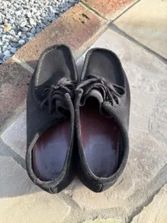 リ*リ様 CLARKS ワラビー チャッカブーツ ブラック UK8