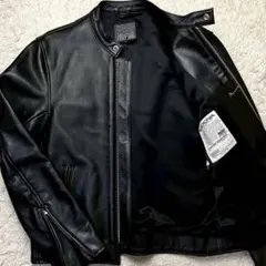◆極美品/LLサイズ/近年◆KADOYA シングルライダース レザージャケットのサムネイル