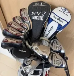 マクレガー　MACTEC ウィルソン　メンズ　ゴルフセット　10本のサムネイル