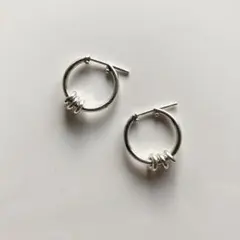 両耳 コムドット ヤマト着用 ピアス 登坂着用 オールシルバー925 