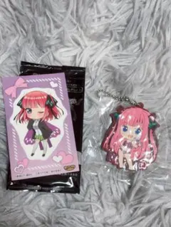 五等分の花嫁【中野二乃】シール＆キーホルダー