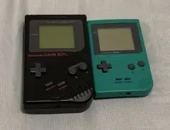 ゲームボーイブロス ブラック　ゲームボーイポケット　グリーン　動作確認済み