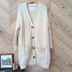 ZARA KIDS ケーブルニット カーディガン