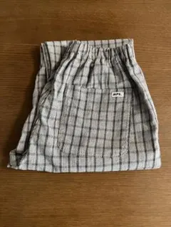 MPS. グレー チェック柄 長ズボン