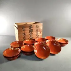 茶道具 数茶碗 十牛図鉄釉 楽入作 8客 共箱 - メルカリ