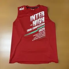INTER HIGH COMPETITION 2025 赤タンクトップ　L