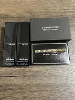 BURBERRY BLACK LABEL ネクタイピン　新品アルマーニサンプル付