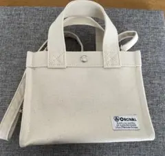オーシバル　2WAYミニ帆布バッグ