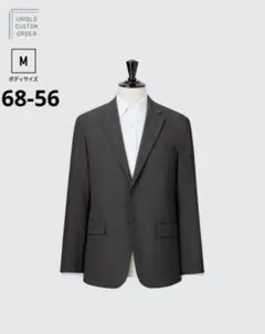 ユニクロ 感動ジャケット カスタムオーダー ダークグレー M UNIQLO