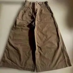 Item's urban research カーキ ワイドパンツ