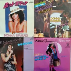 ドナ・サマーEPレコード4枚セット