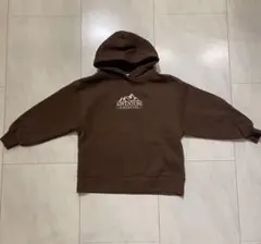 ZARAキッズ　134 ブラウンパーカー 9-10歳