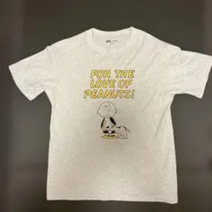 UNIQLO UT PEANUTS Tシャツ M グレー