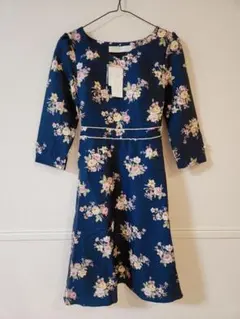 タグ付き トッコクローゼット 花柄 ワンピース