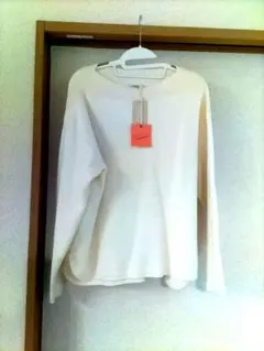 【新品タグ付き】スタディオクリップ　ホワイト 長袖 トップス