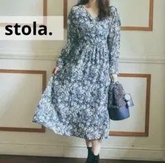 stola. カシュクール　花柄ワンピース