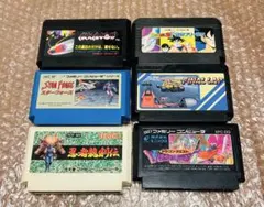 【FCソフト6本セット・任天堂・ファミコン】qe
