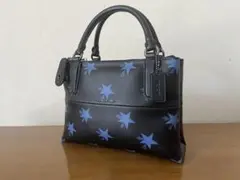 COACH Star Canyon Handbag BLACK BLUE