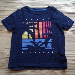 トミーヒルフィガー Tシャツ ネイビー