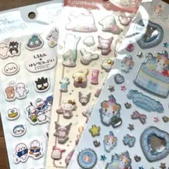 サンリオ キャラクターシールセット3枚セット