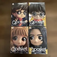 Qposket ハリー・ポッター フィギュア 4体セット