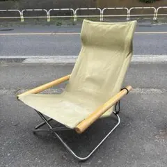 ニーチェア オットマン ニーファニチア Nychair キャメル色 オールド