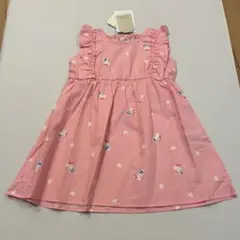 【新品未使用】ルルアミ　サンリオ　ハローキティ　ワンピース　100cmのサムネイル