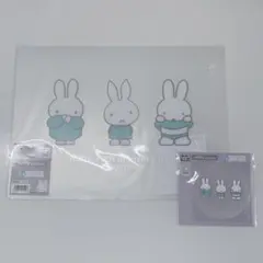 タイトーくじ ミッフィー E賞 F賞 ランチョンマット コースター　同柄セット