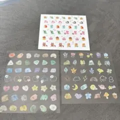 素朴シール 自然シール 動物シール おすそ分けシール