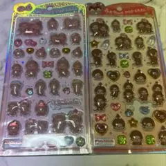 うるちゅるポップシール　モンチッチ　2種類セット