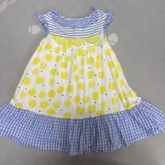 ベイビーチアー　レモン柄　ワンピースのサムネイル