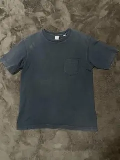 B&H tシャツ　ビンテージ　ウォッシュ加工　古着　aシルエット　ブラック