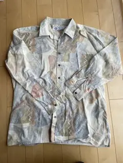 メンズX L長袖薄地シャツ