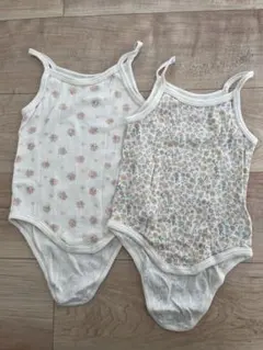 tete a tete キャミソールロンパース2枚セット80cm