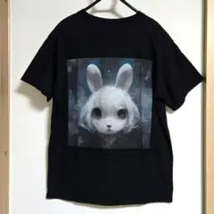 NieR　半袖バックプリントTシャツ　黒