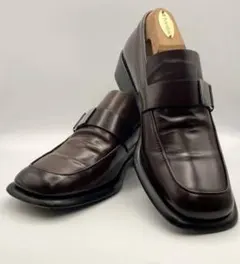 【美品】 グッチ ホースビット ローファー ダークブラウン 41 25.5cmのサムネイル