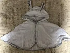 赤ちゃんの城　ベビーポンチョ 60〜90cm