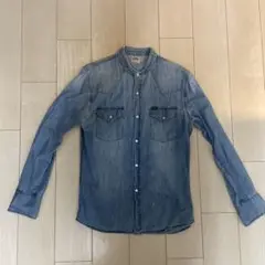 Lee デニムシャツ 長袖 16½-30 ライトブルー