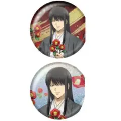 銀魂　缶バッジ　トレーディングホログラム缶バッジ　桂小太郎