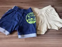 80サイズ ZOOMIC futafuta ショートパンツ 2枚セットのサムネイル